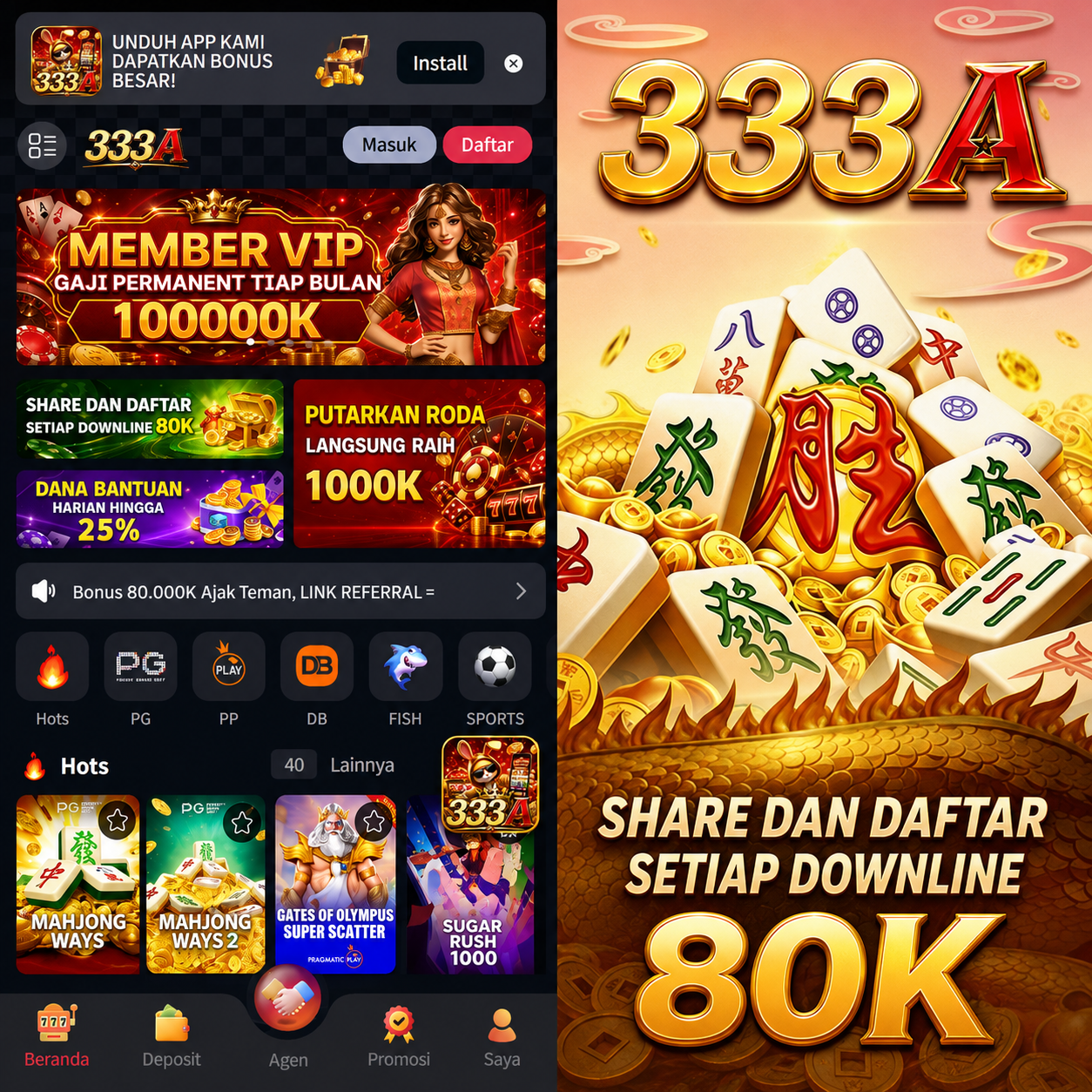 333A - Download Akun 333a Terbaru Aman